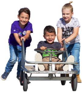 OBS de Dukdalf kinderen spelen